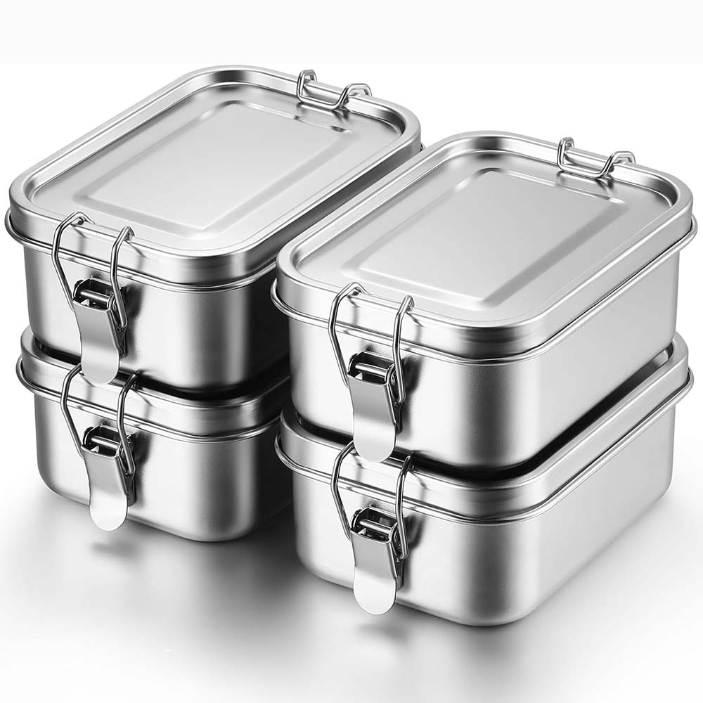 Food Storage With Lock - 4 шт., коробка для бенто из