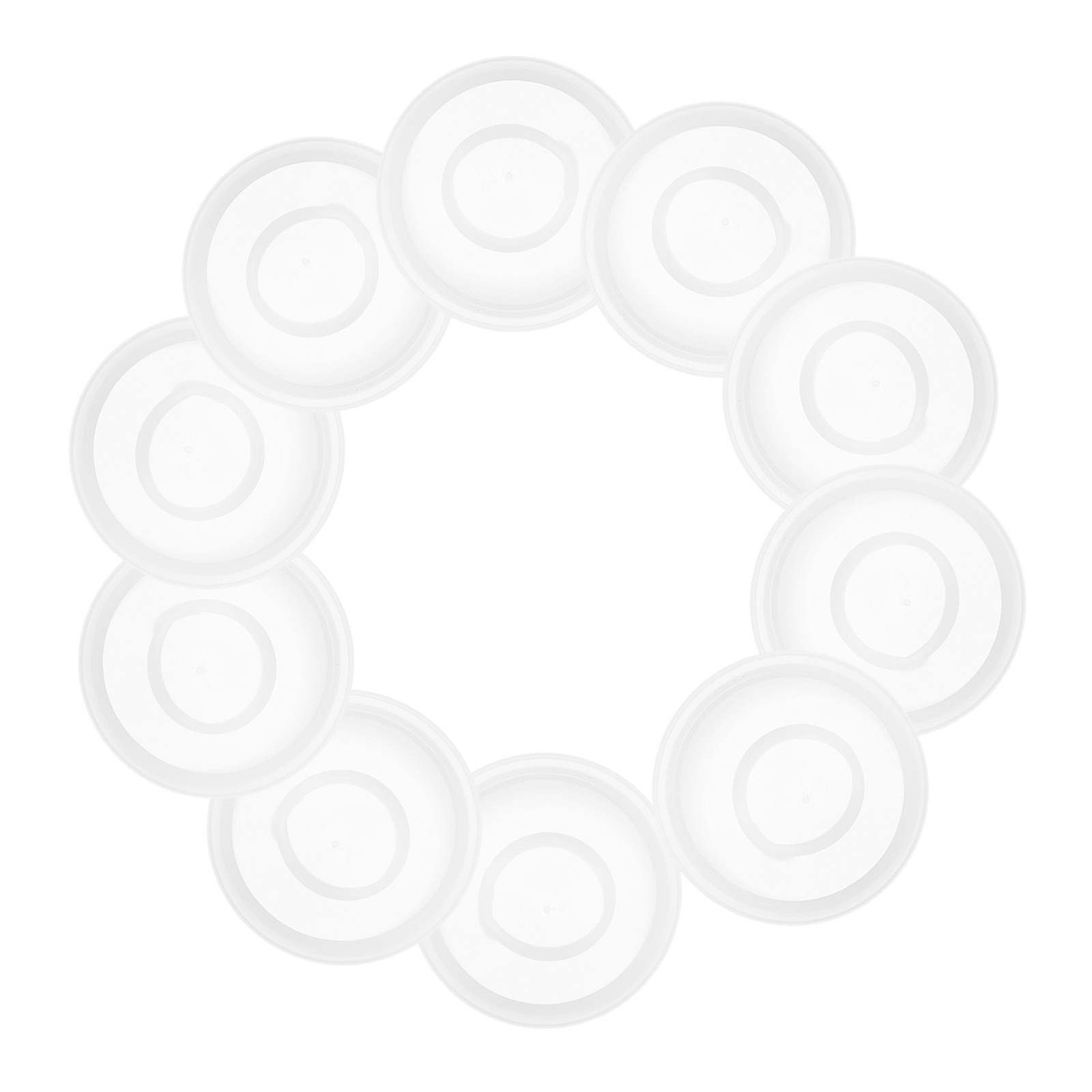 Food Storage Pet - 10 шт. пластиковых крышек для химических