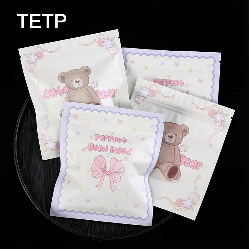 Food Storage Aluminum - TETP 100 шт. мультяшных пакетов из