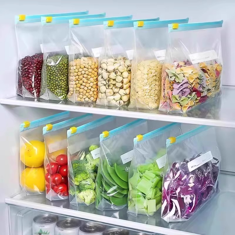 Food Storage With Lock - Пакеты для хранения продуктов с застежкой-молнией,