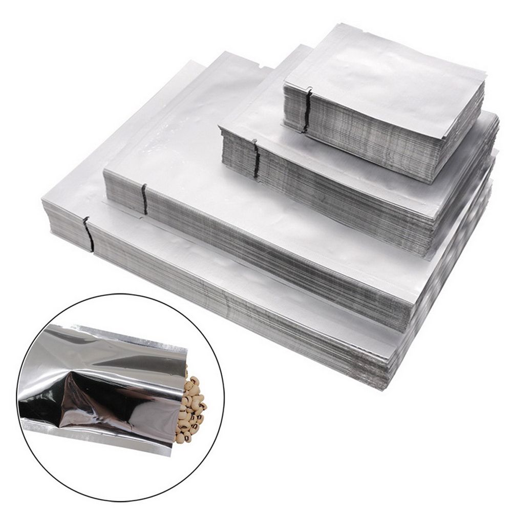 Food Storage Aluminum - 100 шт. водонепроницаемых пищевых пакетов для