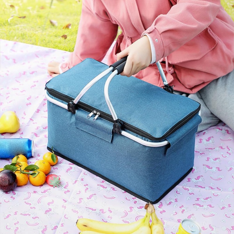Food Storage Aluminum - Складная корзина для пикника из оксфордской