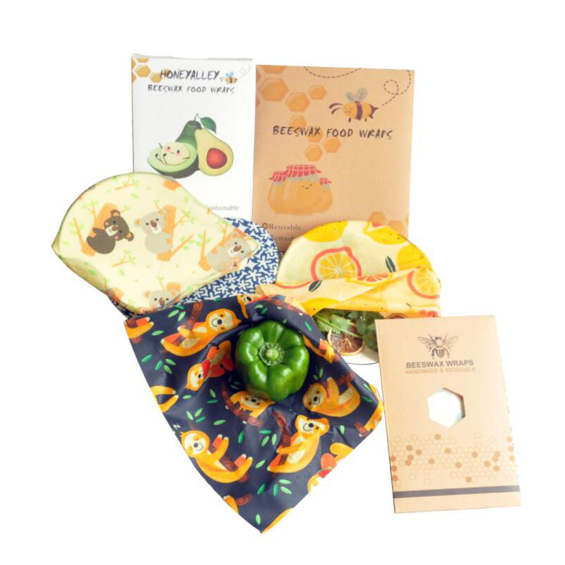 Beeswax Food Wrap - Многоразовая упаковка из органического пчелиного воска,