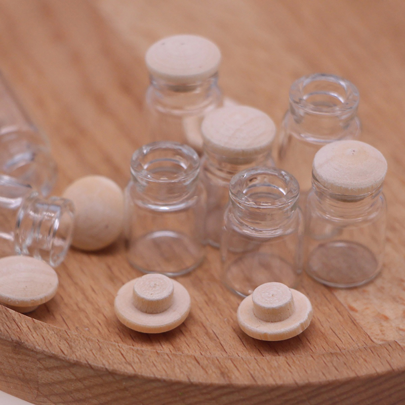 Food Storage Glass Jar - 4 шт. 1:12 кукольный домик миниатюрные