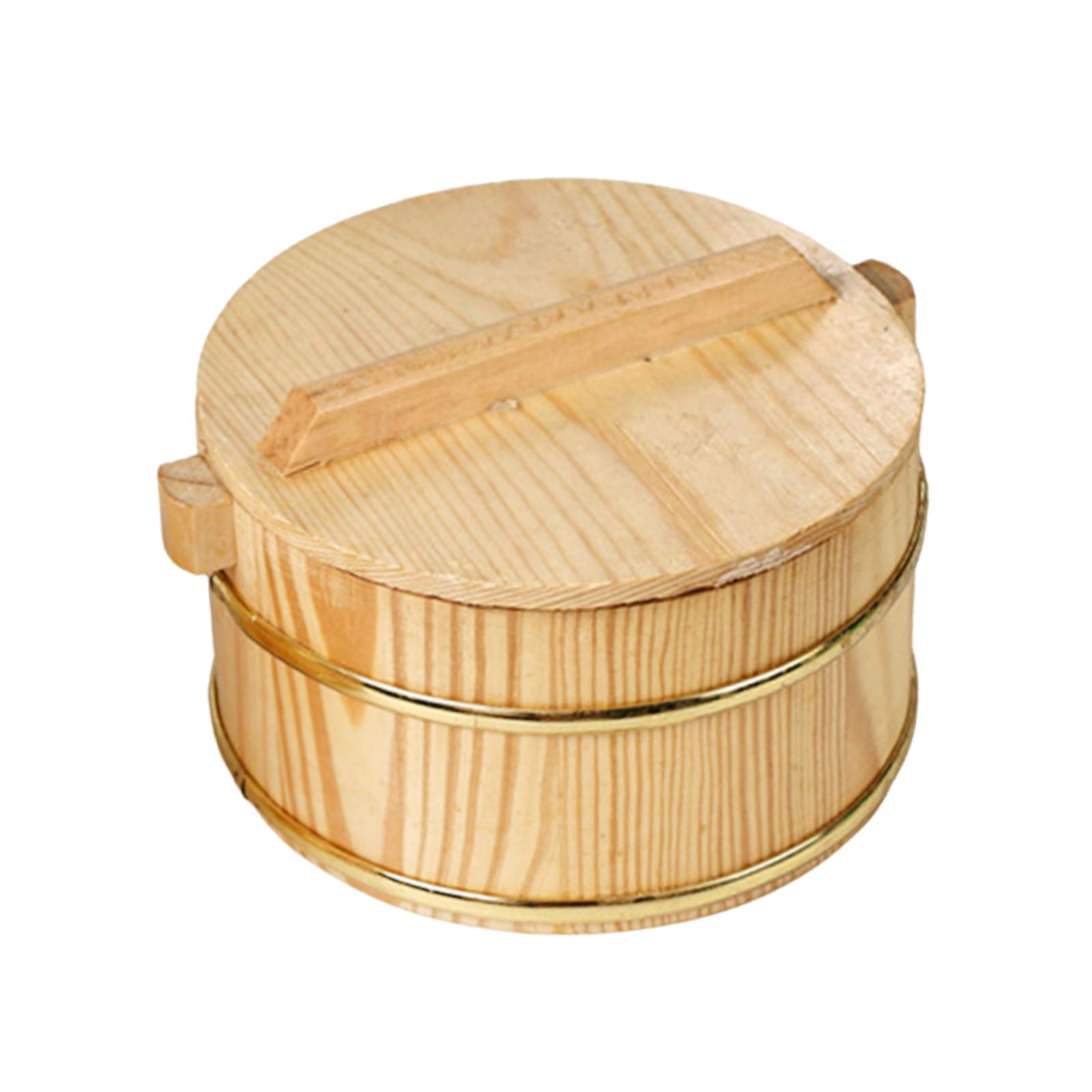 Food Storage For Restaurant - Деревянная тарелка-пароварка для риса, портативная, с
