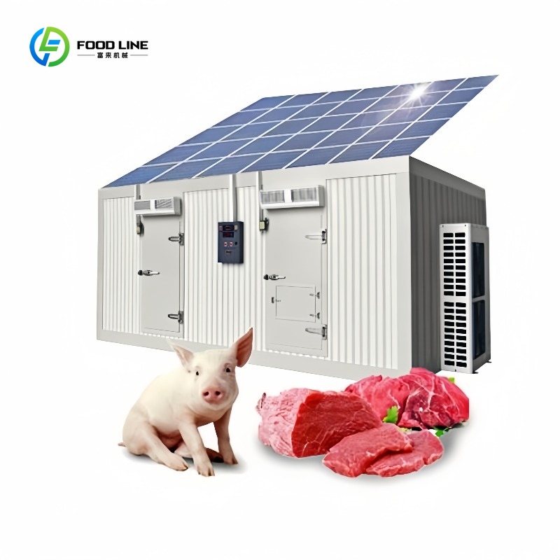 Food Storage Room - Коммерческий 20-футовый контейнер-холодильник на солнечной энергии,