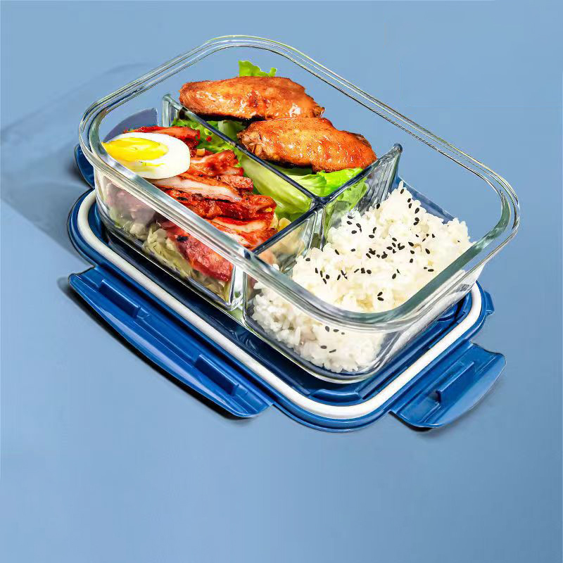 Food Storage Glass Jar - Новый стиль, стеклянный ланч-бокс, 1050 мл,