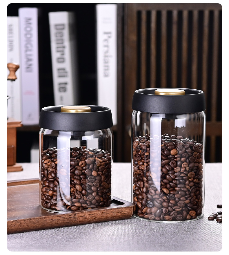Банка для хранения кофейных зе – обзор и цена Food Storage Glass Jar