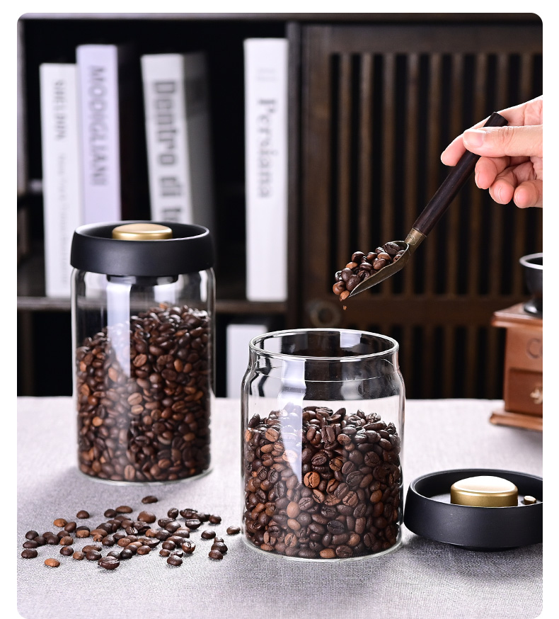 Банка для хранения кофейных зе – обзор и цена Food Storage Glass Jar