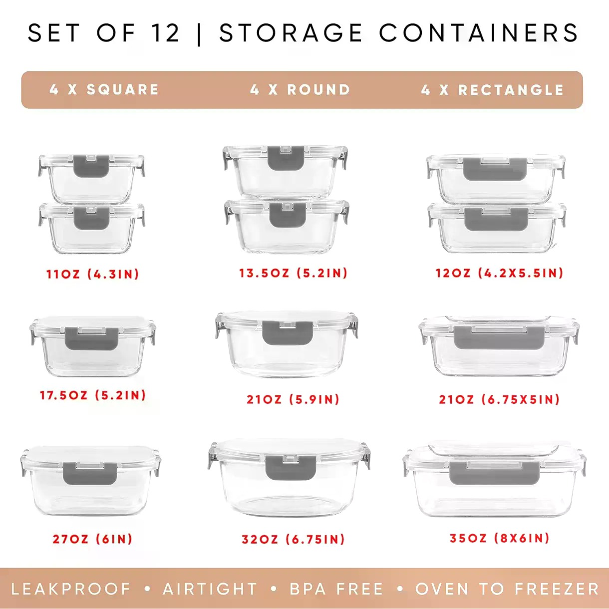 24 шт. контейнеров для хранени – обзор и цена Food Storage Containers Tupperware