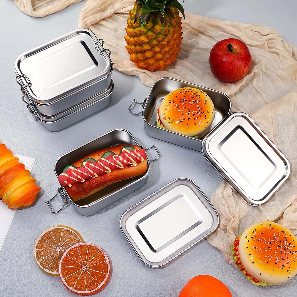 4 шт., коробка для бенто из не – обзор и цена Food Storage With Lock