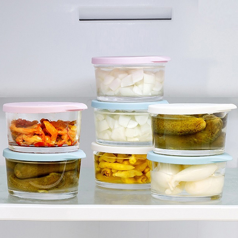 ● Круглая емкость для хранения – обзор и цена Food Storage Glass Jar