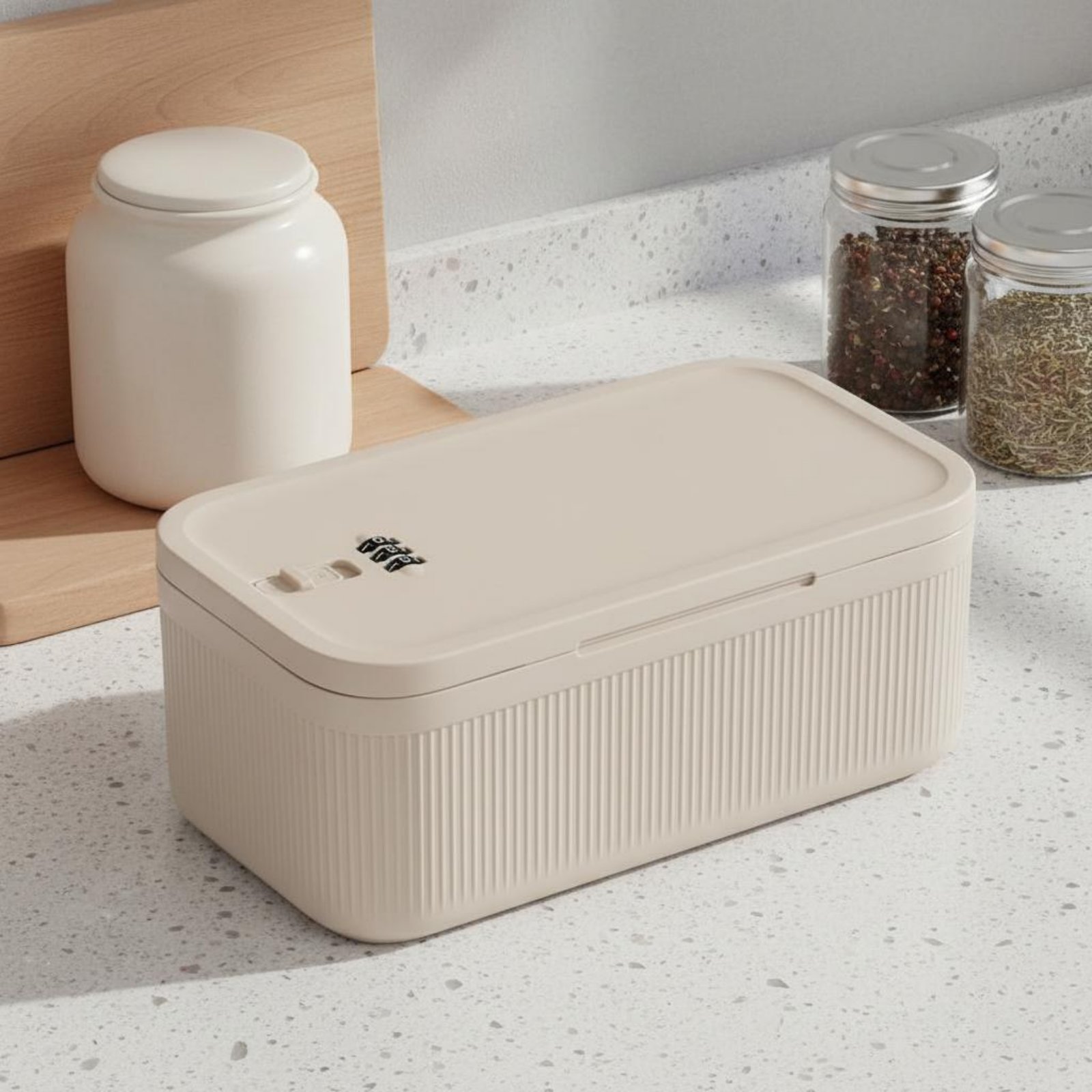 Контейнер с кодовым замком, ус – обзор и цена Food Storage With Lock