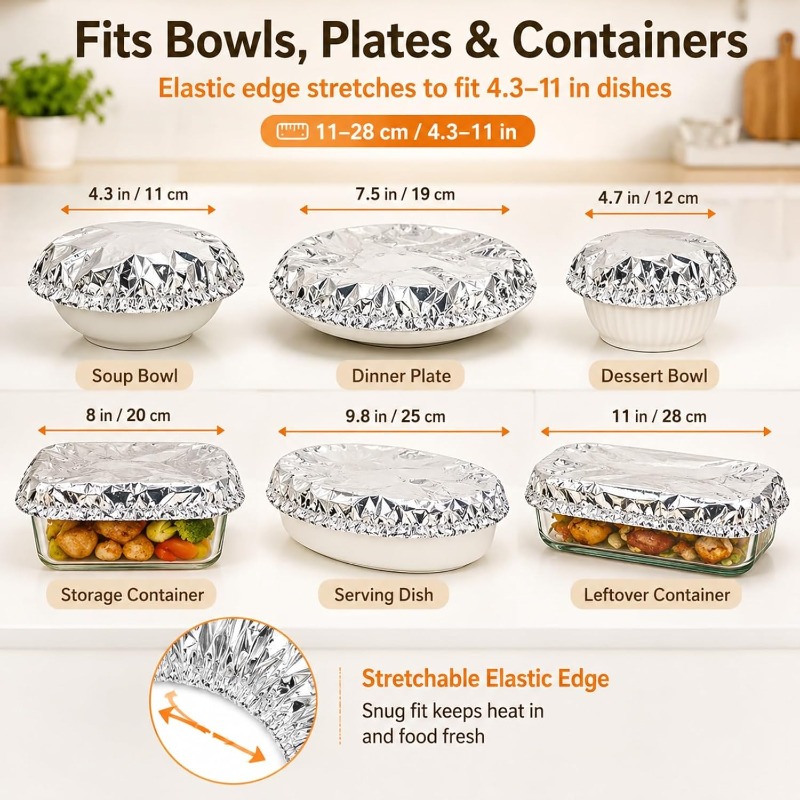 Алюминиевые фольгированные изо – обзор и цена Food Storage Aluminum