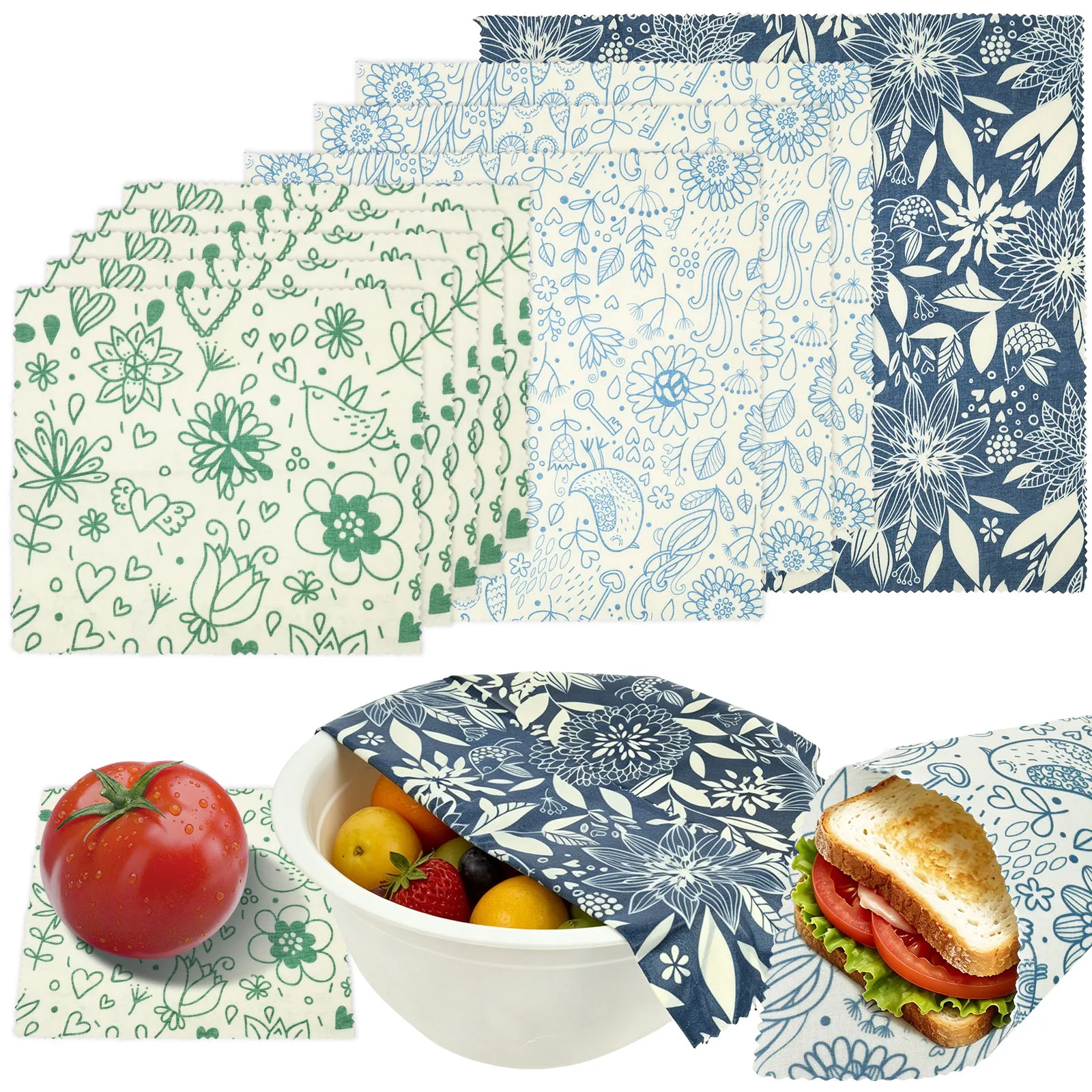 Набор из 9 органических восков – обзор и цена Beeswax Food Wrap