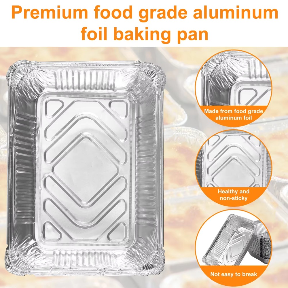 10 шт., новые лотки из алюмини – обзор и цена Food Storage Aluminum