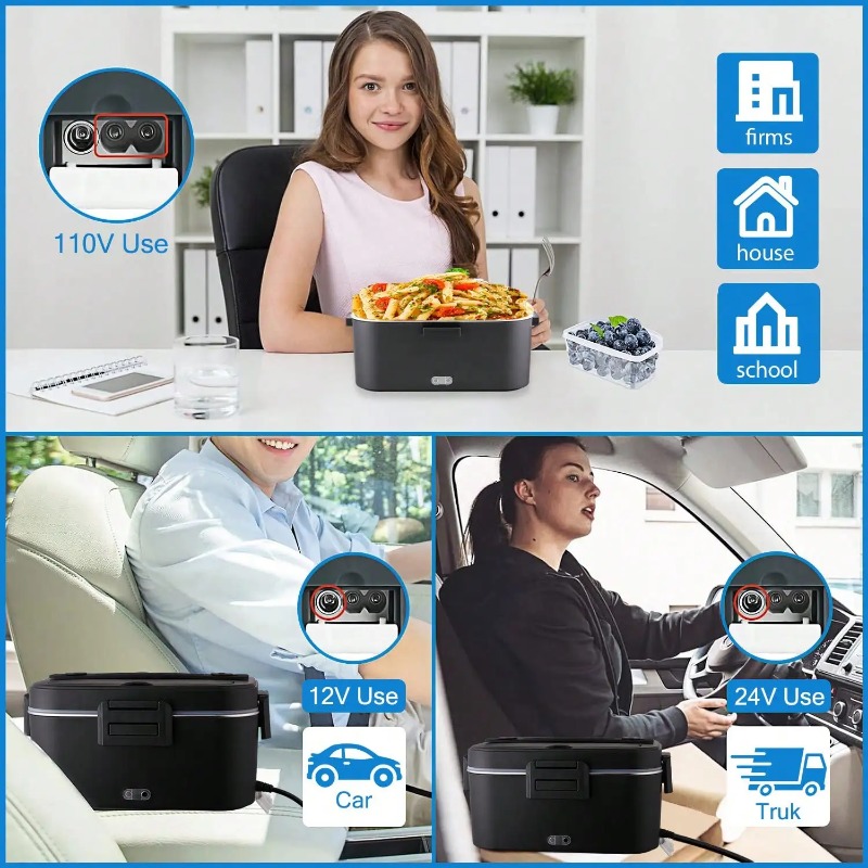 Электрический ланч-бокс с подо – обзор и цена Food Storage Bag Organizer