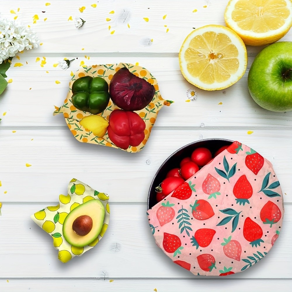 9 шт. многоразовых пищевых упа – обзор и цена Beeswax Food Wrap