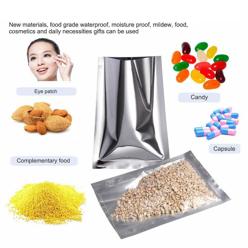 100 шт. водонепроницаемых пище – обзор и цена Food Storage Aluminum