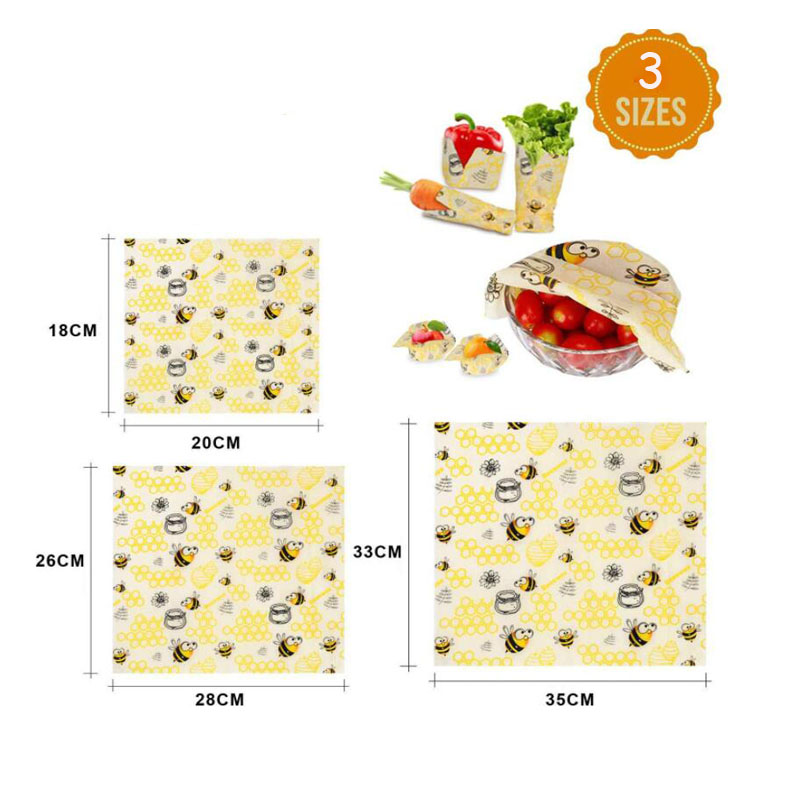 Многоразовая упаковка из орган – обзор и цена Beeswax Food Wrap