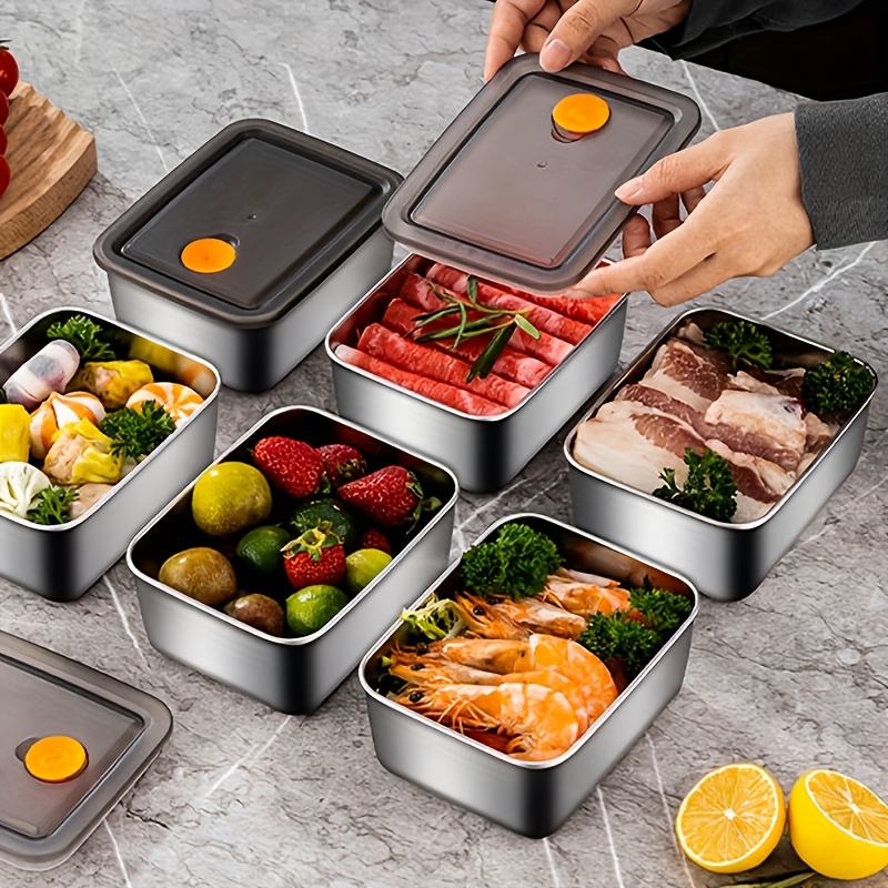 Набор из 4 контейнеров для хра – обзор и цена Food Storage Stackable Containers