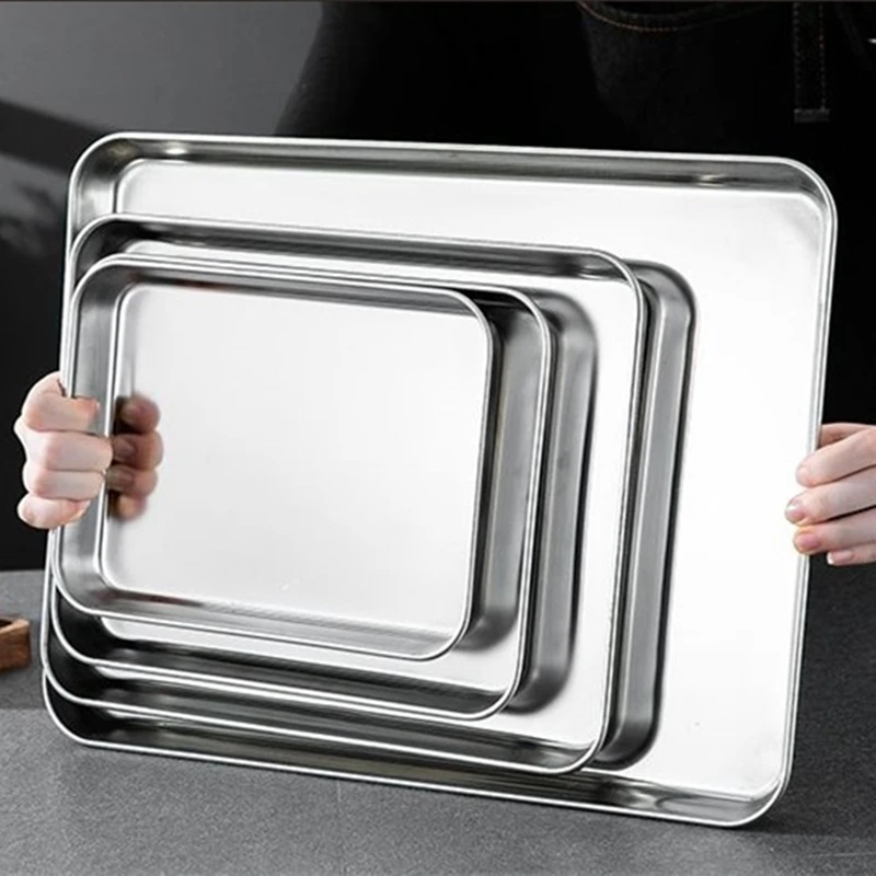 Прямоугольные подносы из нержа – обзор и цена Food Storage For Restaurant