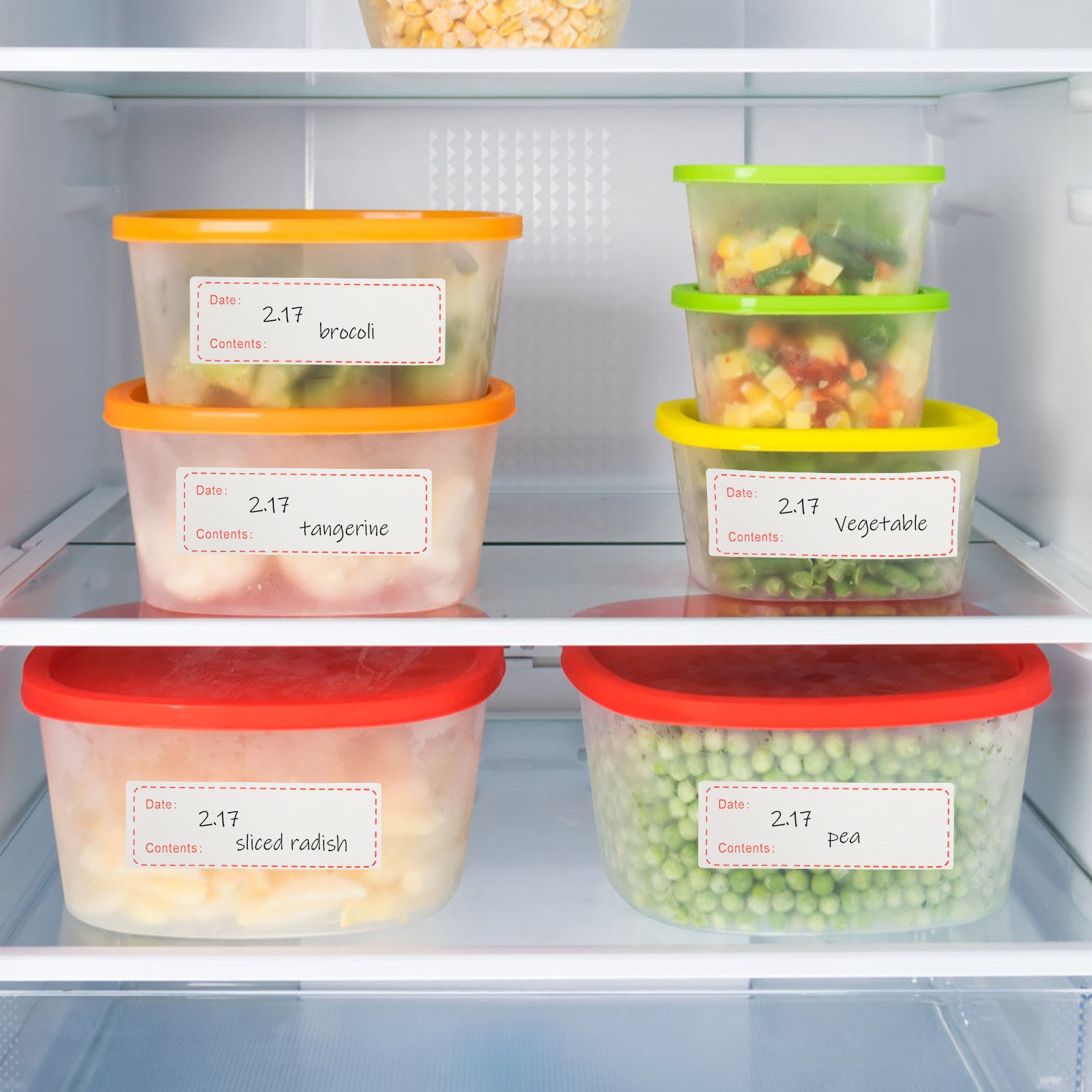 3 рулона съемных этикеток для  – обзор и цена Food Storage For Restaurant