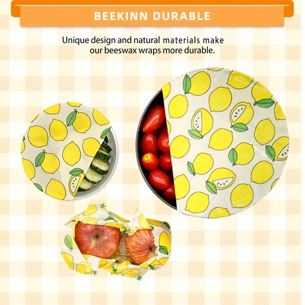9 шт. многоразовых пищевых обе – обзор и цена Beeswax Food Wrap