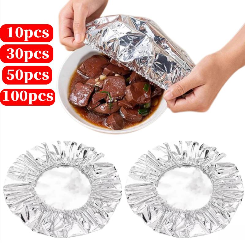 10-100 шт. многоразовых изоляц – обзор и цена Food Storage Aluminum