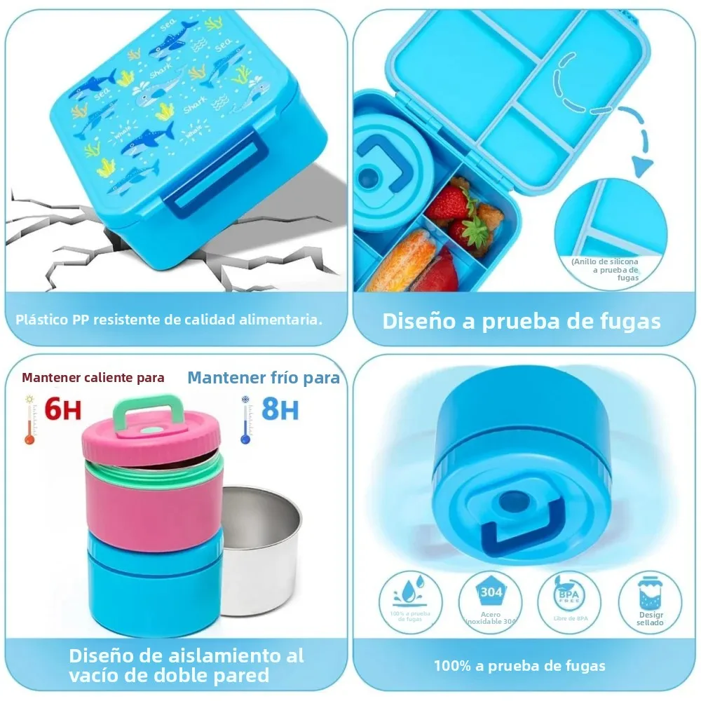 Детский ланч-бокс Bento, 1700  – обзор и цена Food Storage Containers Tupperware