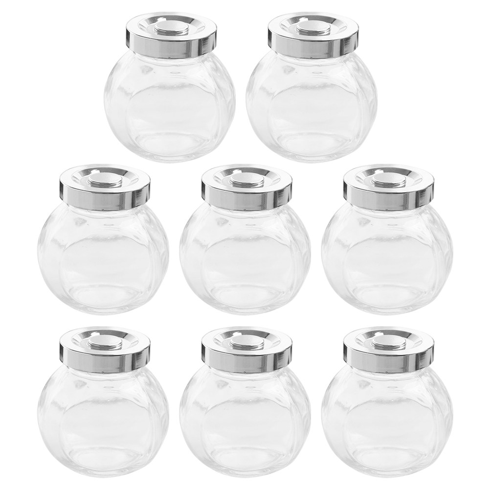 8 шт. легких портативных стекл – обзор и цена Food Storage Glass Jar