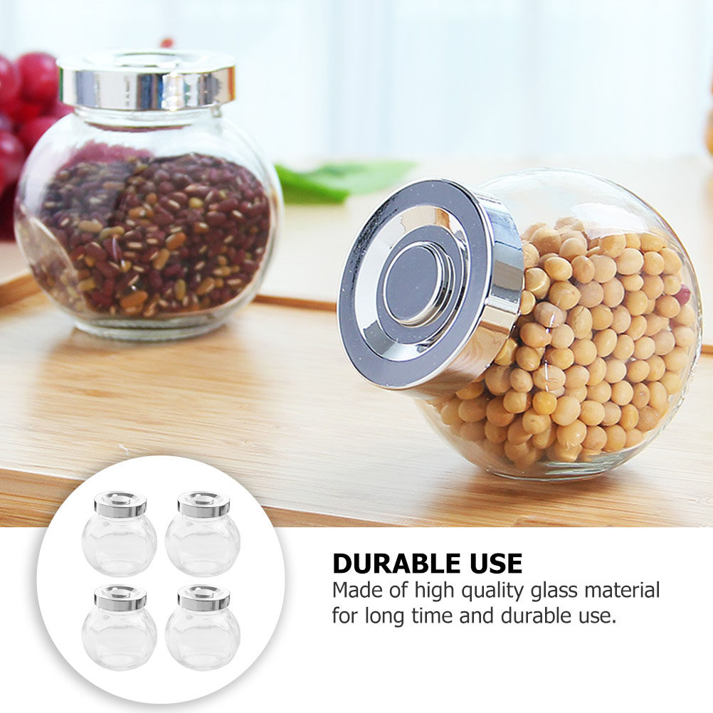 8 шт. легких портативных стекл – обзор и цена Food Storage Glass Jar