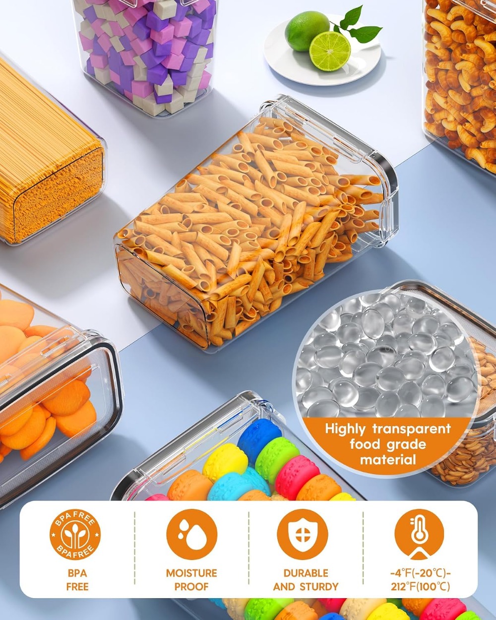 24 герметичных контейнера для  – обзор и цена Food Storage Container