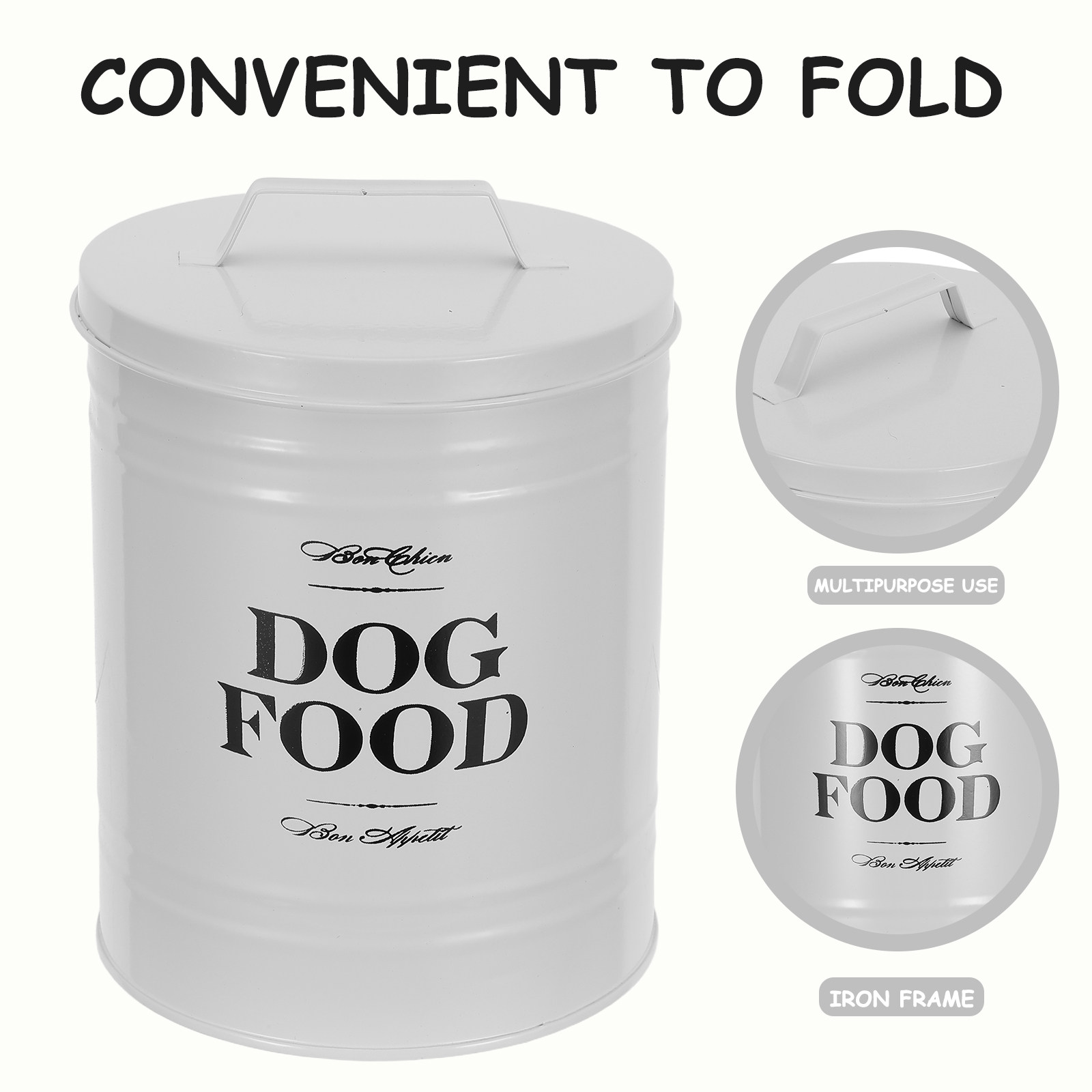 Прочный железный контейнер для – обзор и цена Food Storage Pet